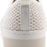 Women's Candy Lace to Toe Textile Ecru