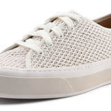 Women's Candy Lace to Toe Textile Ecru