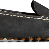 Women's Port Driving Moc Leather - Black