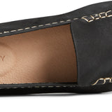 Women's Port Driving Moc Leather - Black
