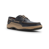 Men's Billfish 3-Eye Wide Leather Navy