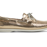 Women's Authentic Original 2-Eye Leather Crinkle Gold