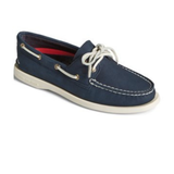 Women's Authentic Original 2-Eye Leather Navy