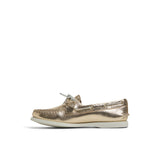 Women's Authentic Original 2-Eye Leather Crinkle Gold