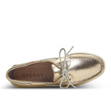 Women's Authentic Original 2-Eye Leather Crinkle Gold