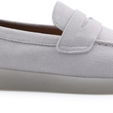 Women's Marnie Penny Loafer Suede White