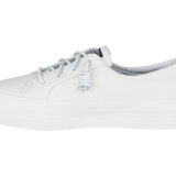 Women's Crest Vibe Platform Leather White