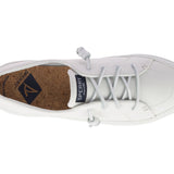 Women's Crest Vibe Leather White