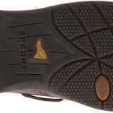 Men's Gold Boat Leather Wide Amaretto