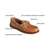 Men's Authentic Original 2-Eye Wide Leather Sahara