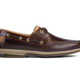 Men's Gold Cup Boat Leather Wide Amaretto