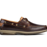 Men's Gold Cup Boat Leather Wide Amaretto