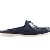 Women's Authentic Original Mule Leather Nubuck Navy