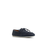 Women's Slim Boat Leather Navy