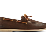 Men's Gold Authentic Original 2-Eye Leather Brown