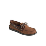 Men's Authentic Original 2-Eye Wide Leather Brown/Buc Brown