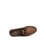 Men's Authentic Original 2-Eye Wide Leather Brown/Buc Brown