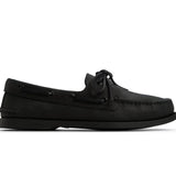 Men's Authentic Original 2-Eye Wide Leather Black