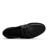 Men's Authentic Original 2-Eye Wide Leather Black