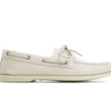 Men's Authentic Original 2-Eye Wide Leather White