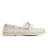 Men's Authentic Original 2-Eye Wide Leather White