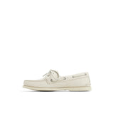 Men's Authentic Original 2-Eye Wide Leather White
