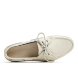 Men's Authentic Original 2-Eye Wide Leather White