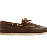 Men's Gold Authentic Original 2-Eye Wide Leather Brown