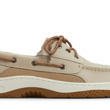 Men's Billfish 3-Eye Leather Wide Cream