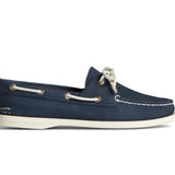 Women's Authentic Original 2-Eye Leather Navy