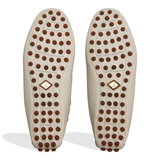 Women's Gold Driver Leather White Combo