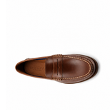 Men's Authentic Original Harbor Wide Leather Red Brown
