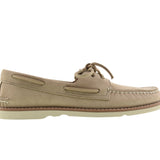 Men's Authentic Original 2-Eye Ripple Leather Wide Ivory