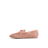 Women's Slim Boat Leather Mocha