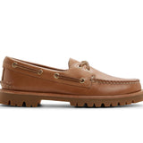 Women's Authentic Original 2-Eye Yellow Lug Leather Sahara