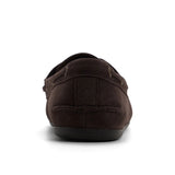 Women's Slim Boat Leather Dark Brown