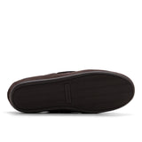 Women's Slim Boat Leather Dark Brown