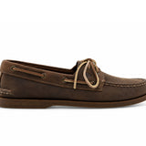 Men's Authentic Original 2-Eye Leather Distress Brown