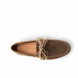Men's Authentic Original 2-Eye Leather Distress Brown