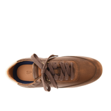 Women's Slim Jogger Leather Distress Brown