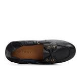 Women's Slim Sail Leather Black