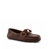 Women's Boat Driver Leather Tumbled Java