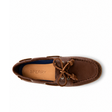 Women's Boat Driver Leather Tumbled Java