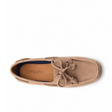 Women's Boat Driver Leather Nubuck Warm Taupe