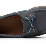 Men's Authentic Original 2-Eye Leather Wide Nubuck Dusty Blue