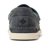 Men's Authentic Original 2-Eye Leather Wide Nubuck Dusty Blue
