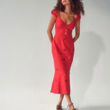 Women's Slim Boat Leather Tan Distress