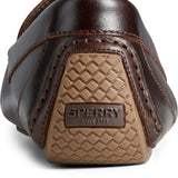 Men's Davenport Venetian Driver Leather Wide - Amaretto