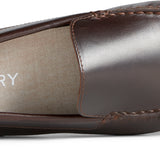 Men's Davenport Venetian Driver Leather Wide - Amaretto