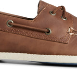 Men's A/O 2-Eye Cross Lace Leather Wide - Tan